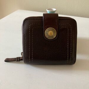 Coach Brown Leather Wallet
